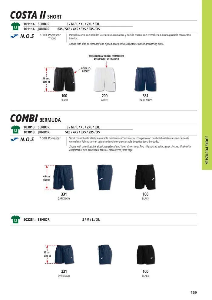 Catalogo de Teamwear Collection 2024  8 de mayo al 31 de diciembre 2024 - Pag 159
