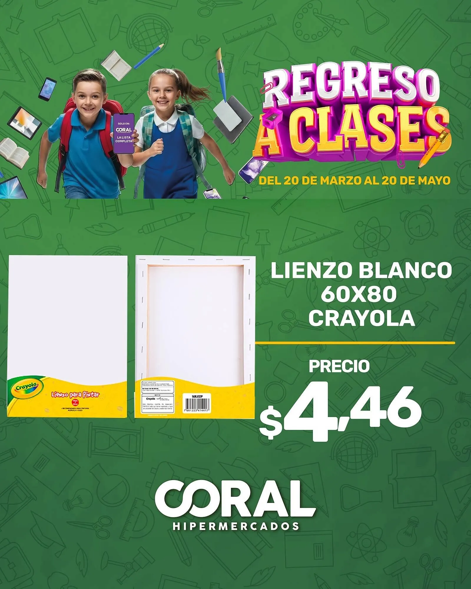 Catalogo de Catálogo Coral Hipermercados 25 de marzo al 20 de mayo 2026 - Pag 1