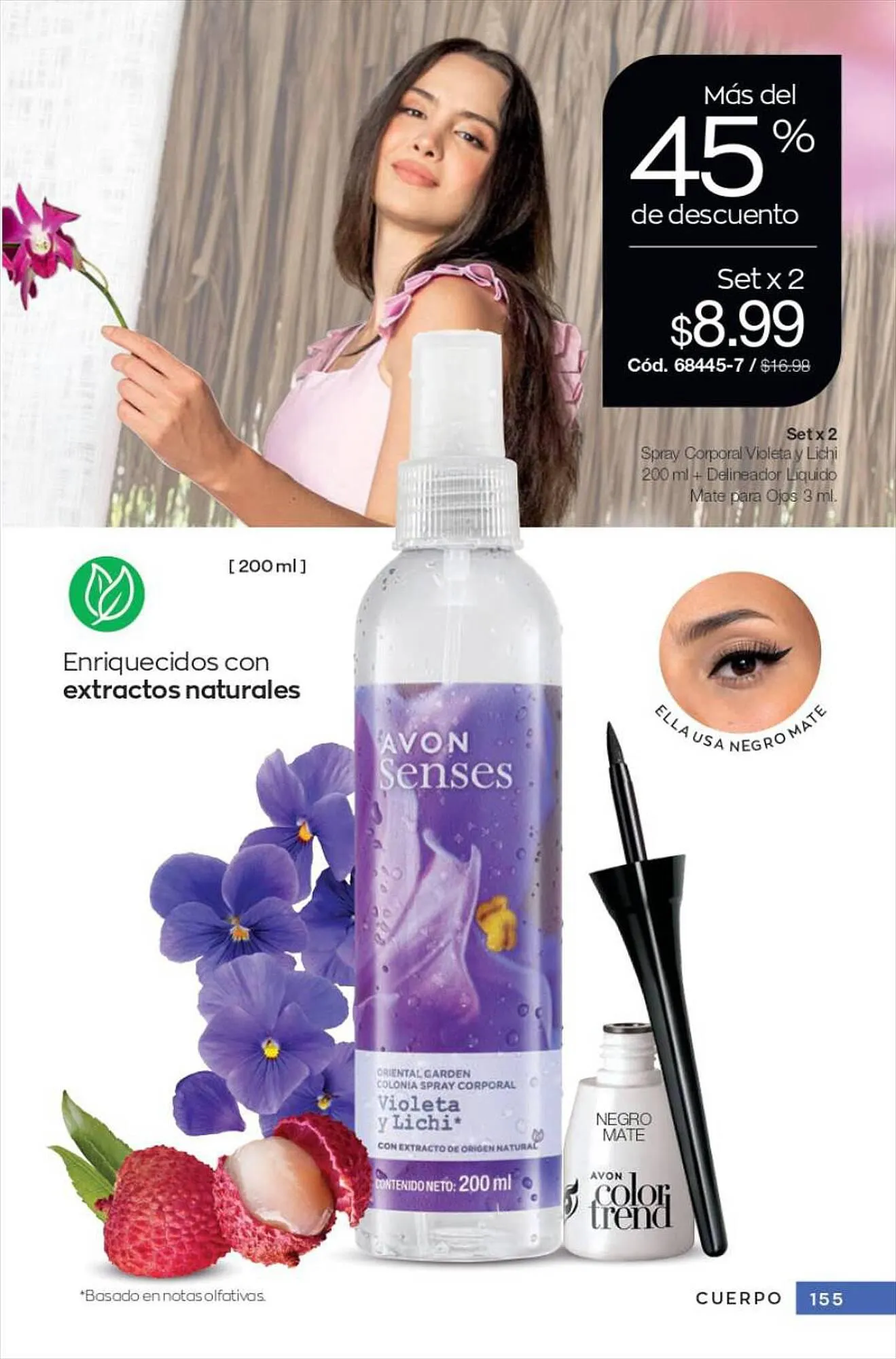 Catalogo de Catálogo AVON 31 de agosto al 30 de septiembre 2023 - Pag 155