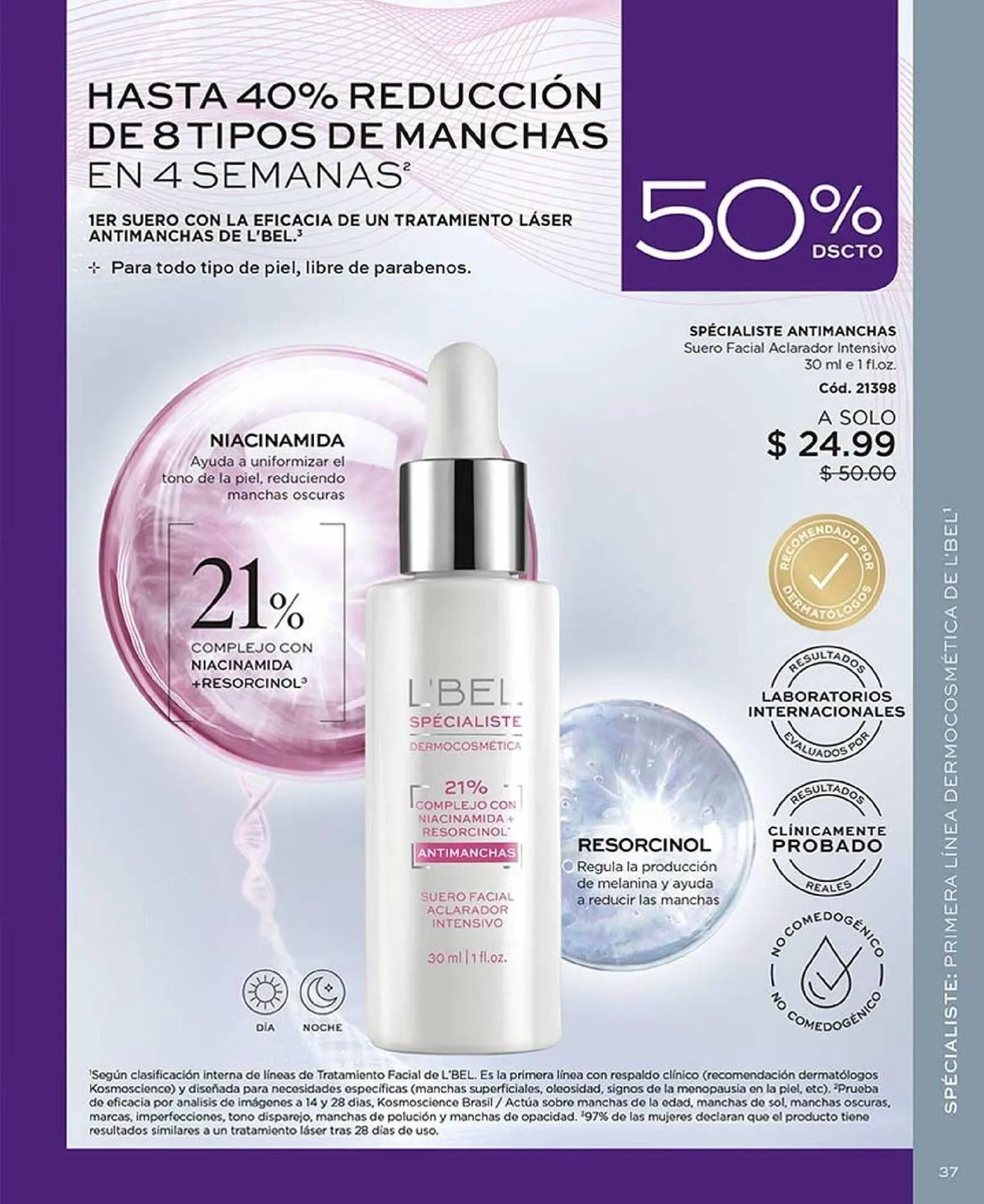 Catalogo de Catálogo L'bel 1 de noviembre al 30 de noviembre 2025 - Pag 37