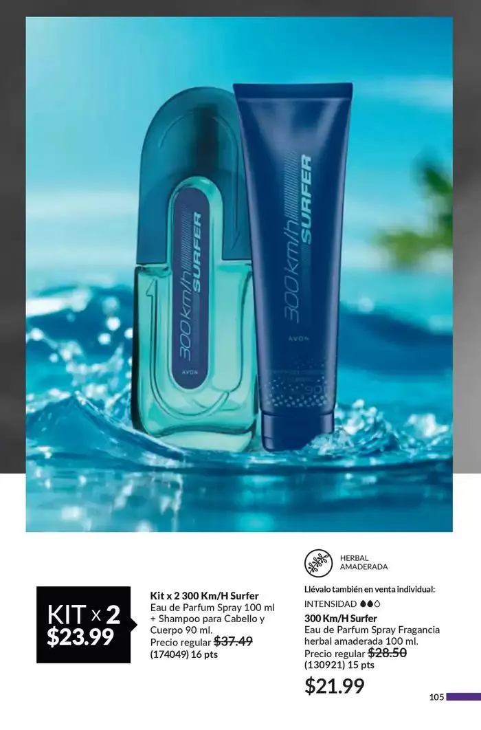 Catalogo de Refrescante Hidración y Beneficios C/15  25 de septiembre al 17 de octubre 2024 - Pag 105