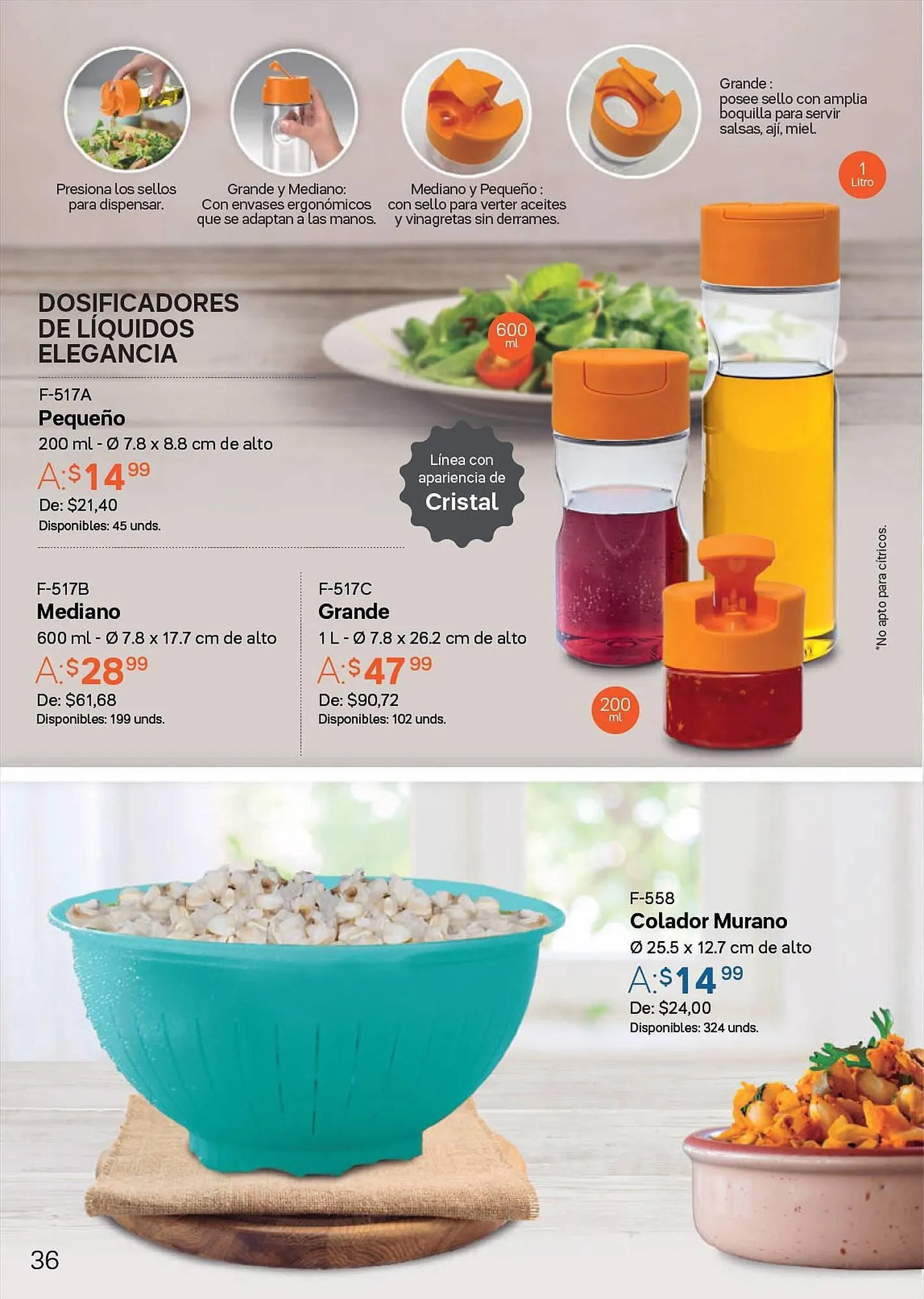 Catalogo de Catálogo Tupperware 10 de julio al 31 de julio 2023 - Pag 36