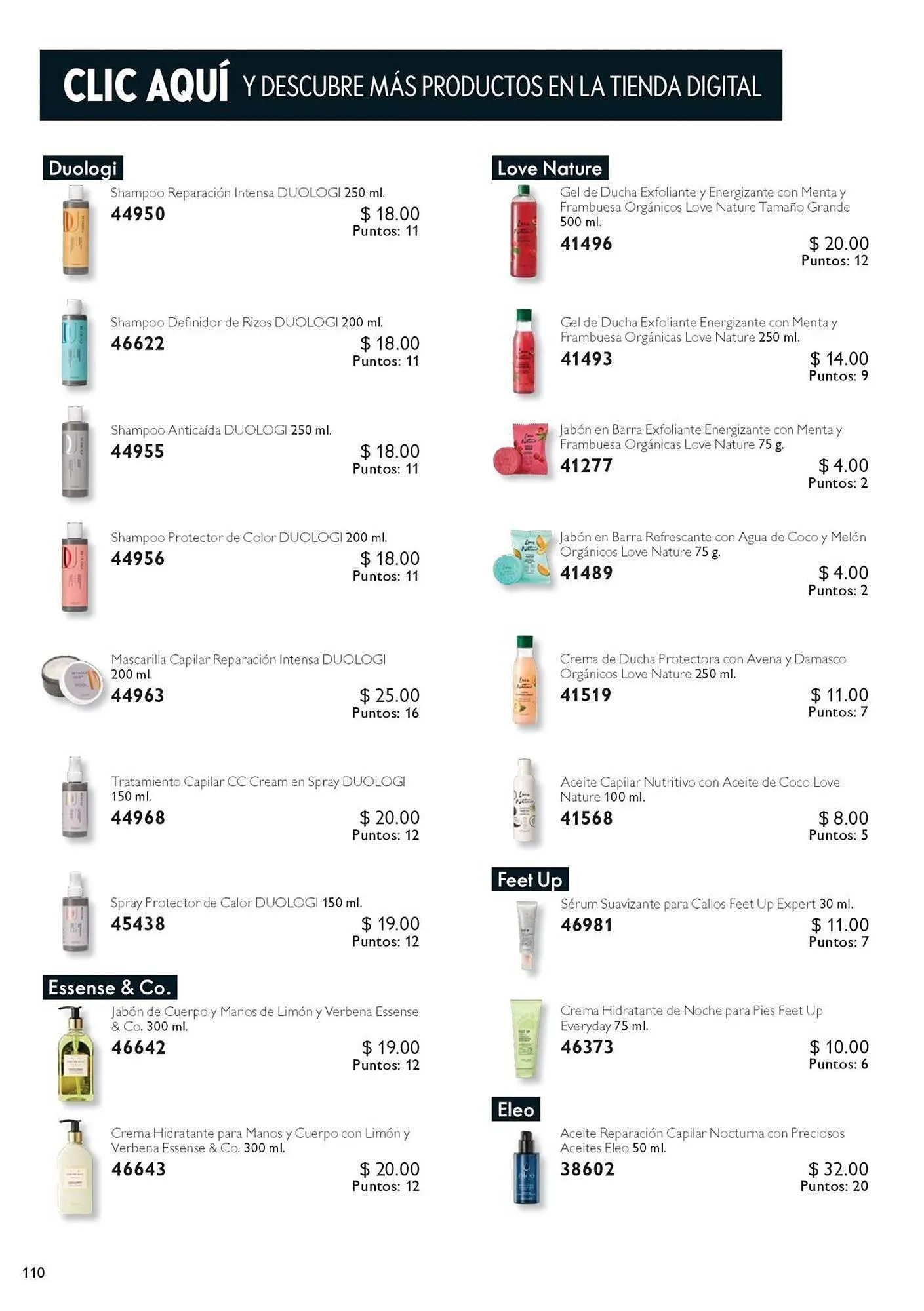 Catalogo de Catálogo Oriflame 18 de abril al 8 de mayo 2026 - Pag 110