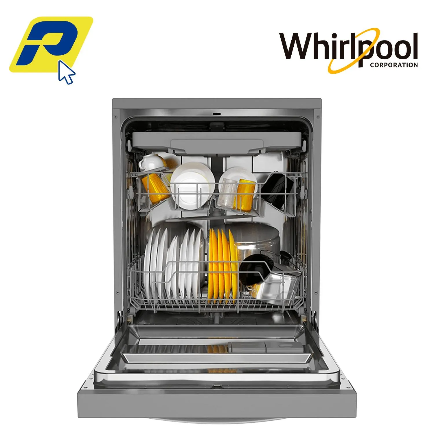 Lavavajillas Whirlpool 14sets – 70 Piezas – 7mwdf830sfgm