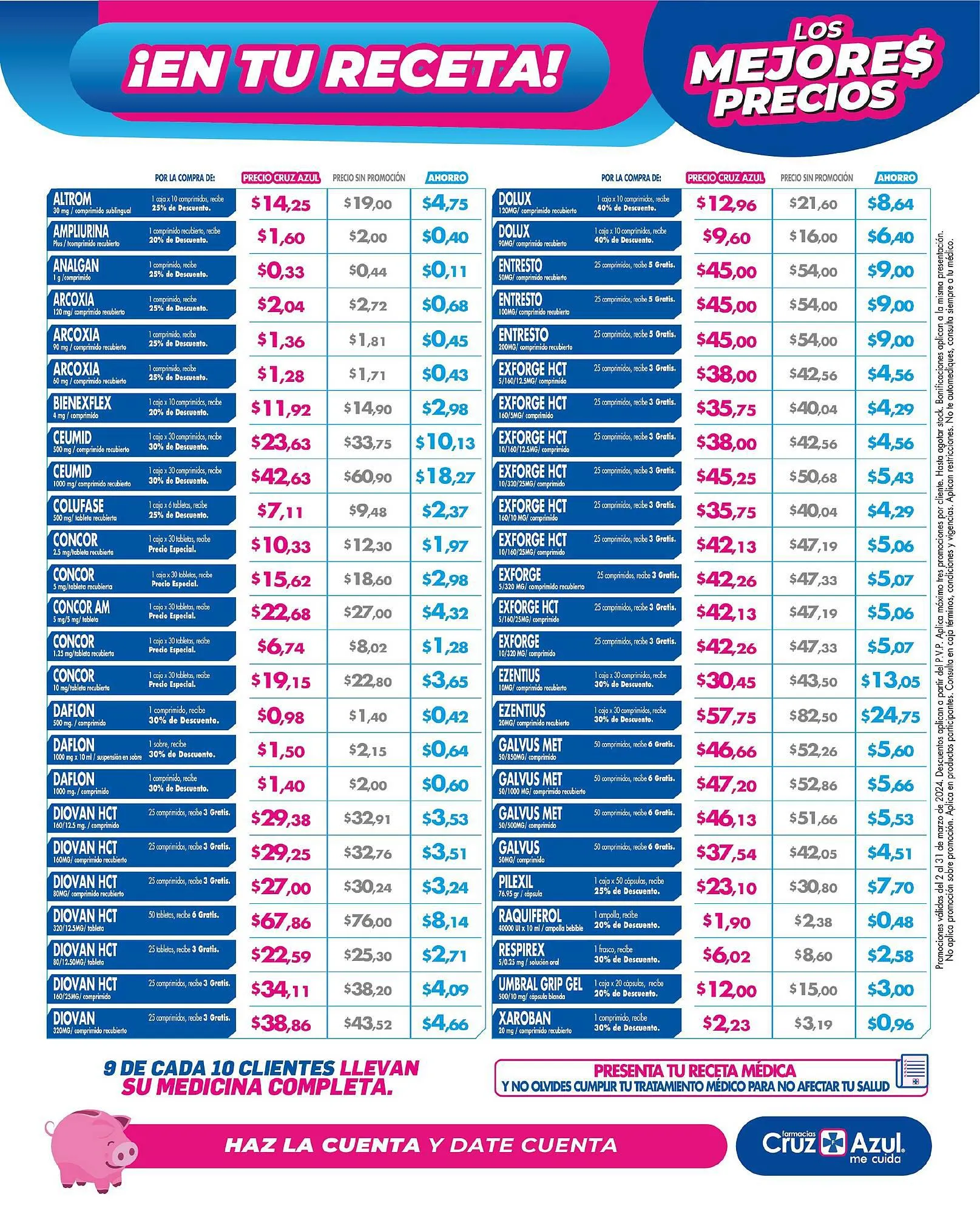 Catalogo de Catálogo Farmacias Cruz Azul 1 de marzo al 31 de marzo 2024 - Pag 27