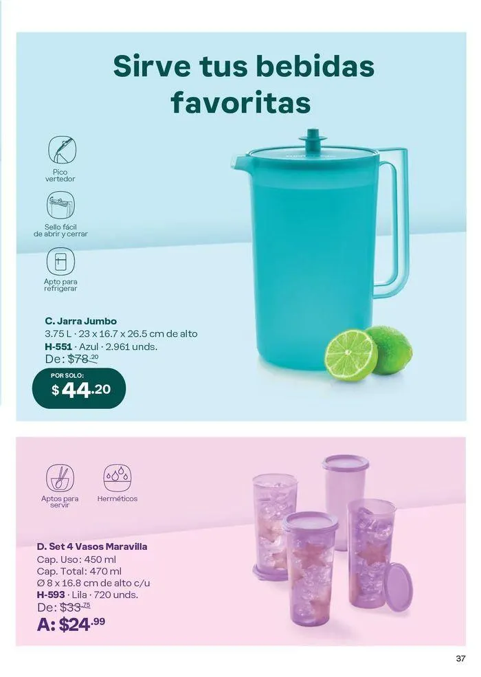 Catalogo de Ofertas Tupperware! 15 de junio al 12 de julio 2024 - Pag 30
