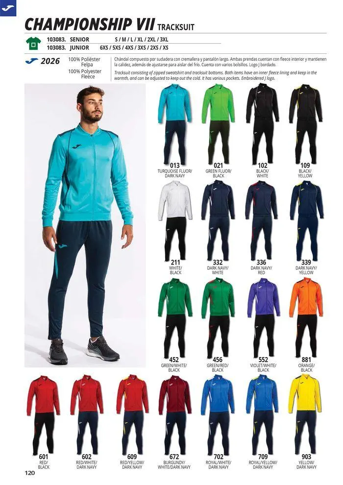 Catalogo de Teamwear Collection 2024 8 de mayo al 31 de diciembre 2024 - Pag 120