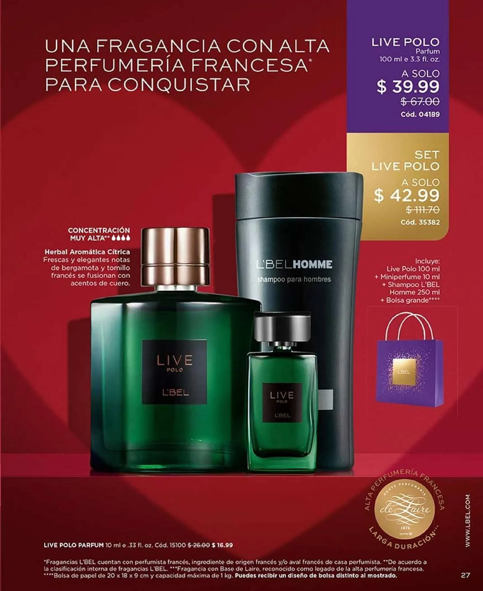 Catalogo de Catálogo L'bel 3 de enero al 28 de febrero 2025 - Pag 20