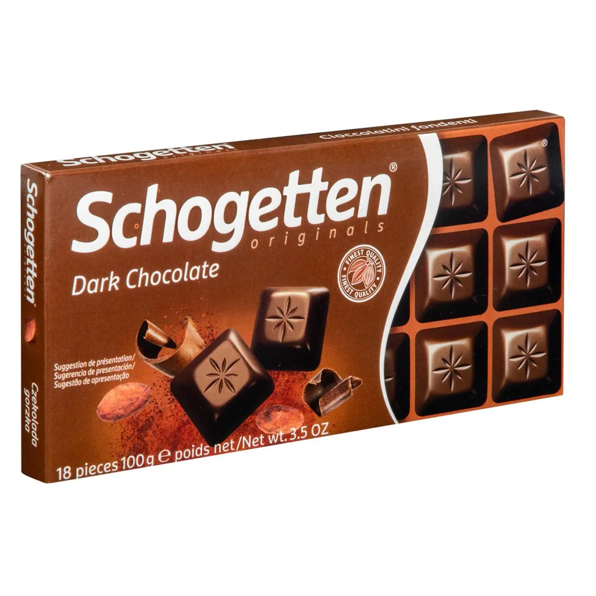 Chocolate Schogetten Originals Dark Chocolate 100 g