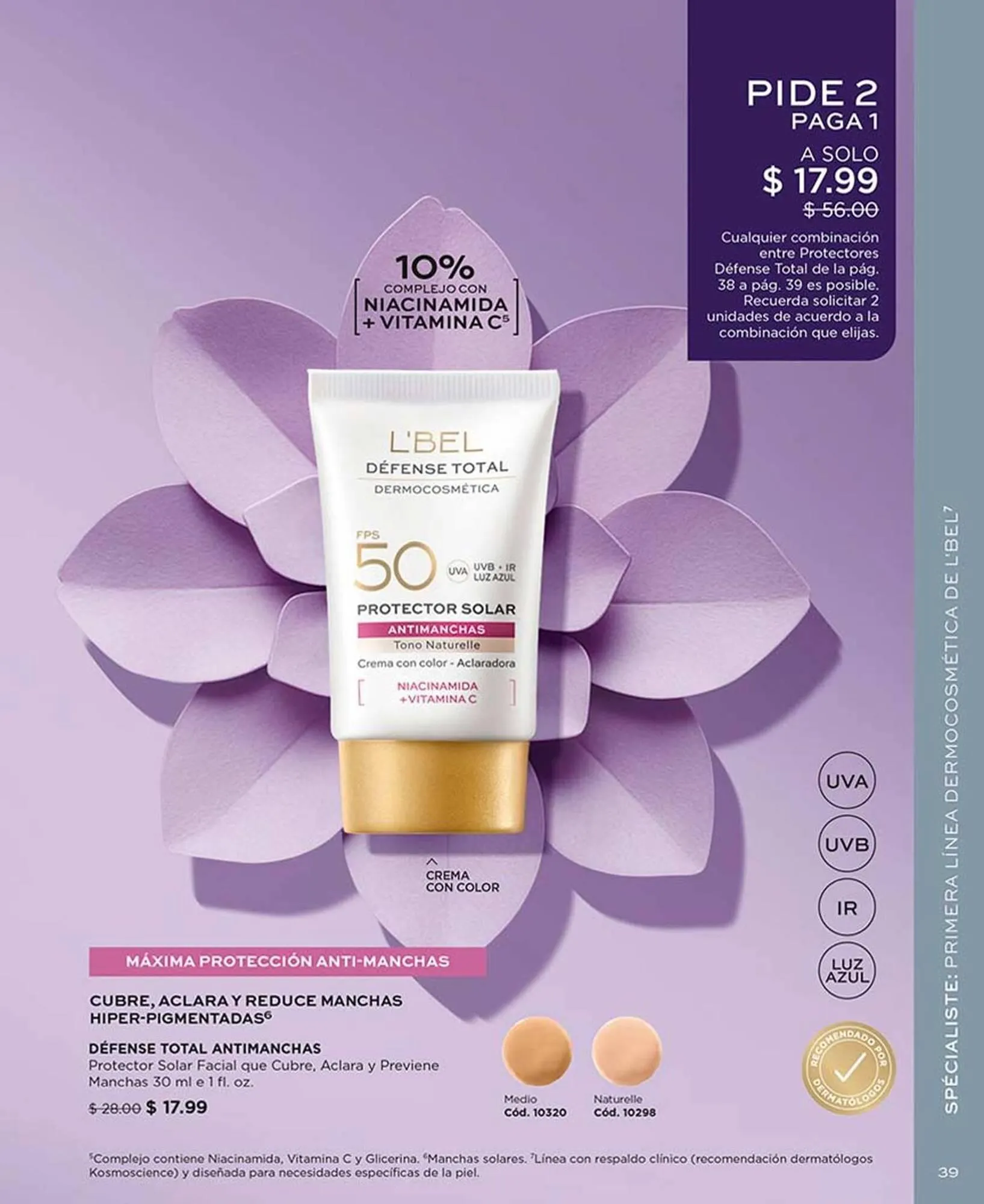 Catalogo de Catálogo L'bel 14 de abril al 10 de mayo 2026 - Pag 39