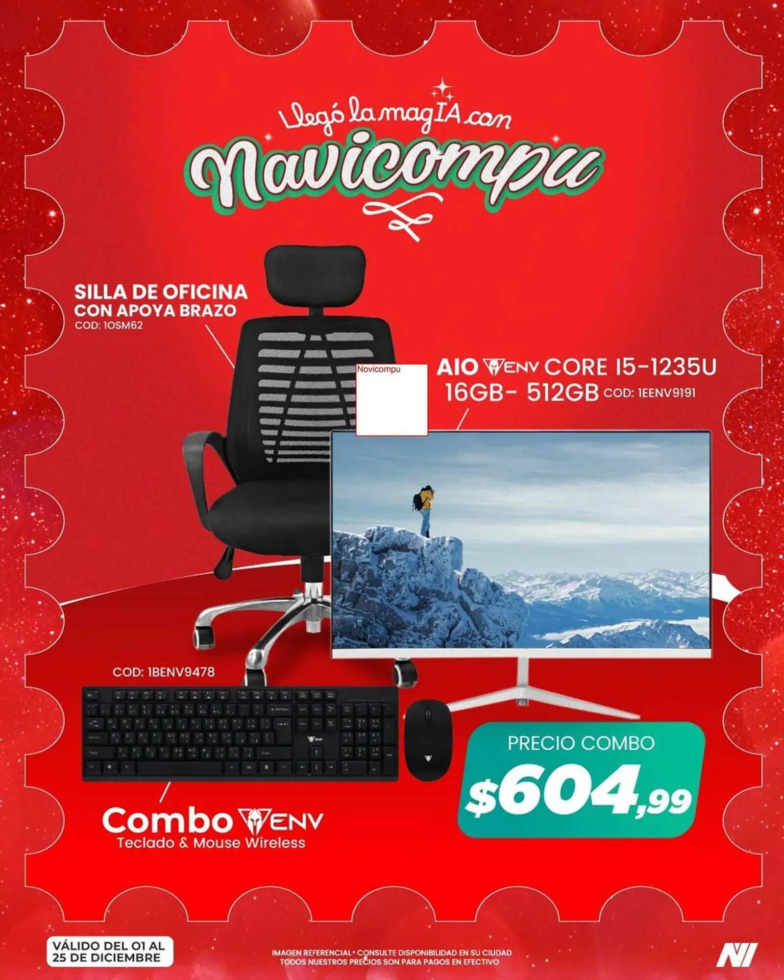 Catalogo de Catálogo Novicompu 5 de diciembre al 31 de diciembre 2025 - Pag 1