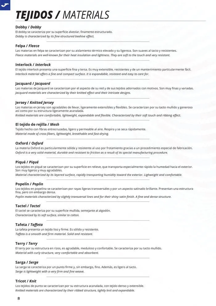 Catalogo de Teamwear Collection 2024 8 de mayo al 31 de diciembre 2024 - Pag 8