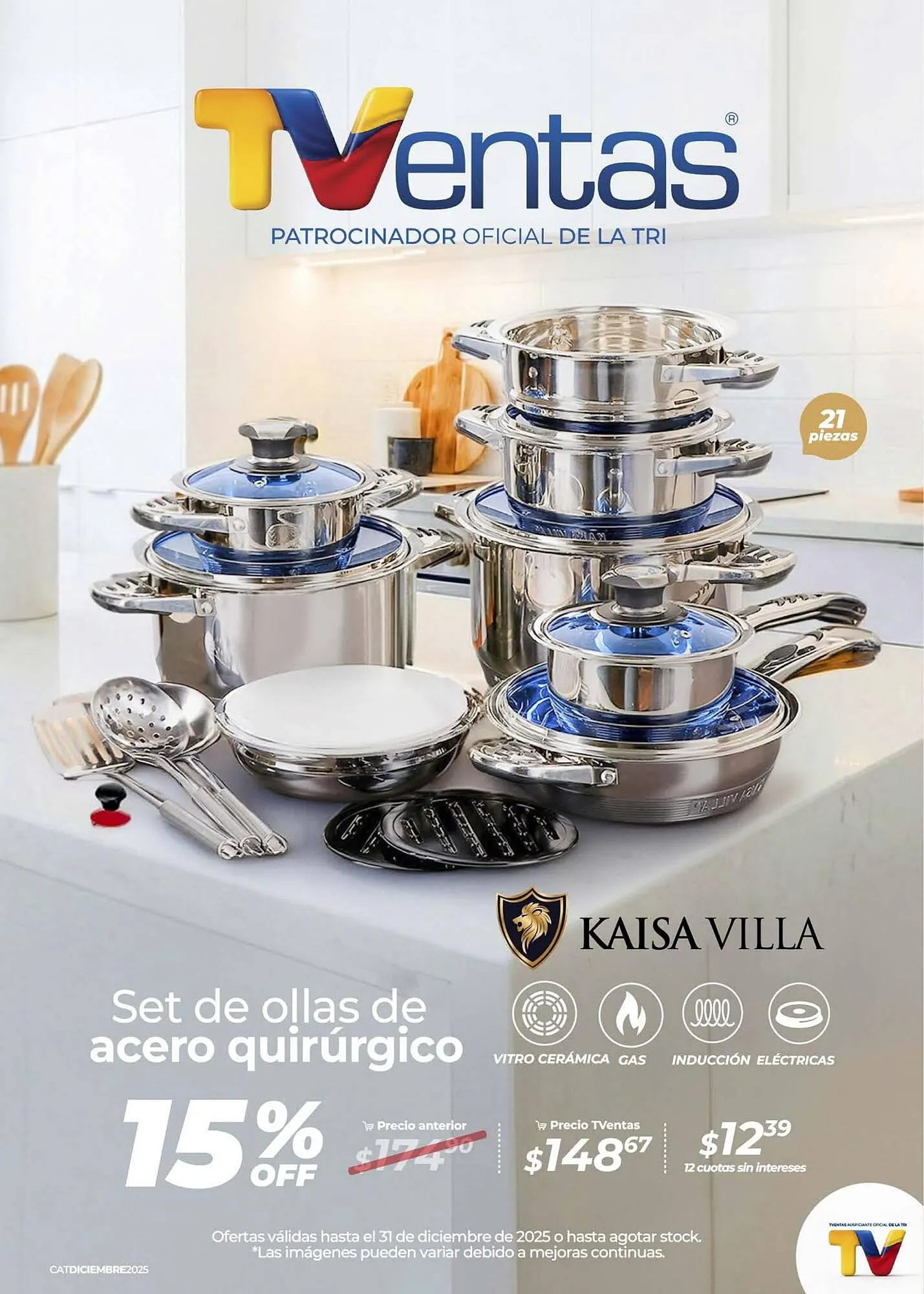 Catalogo de Catálogo TVentas 6 de diciembre al 31 de diciembre 2025 - Pag 1