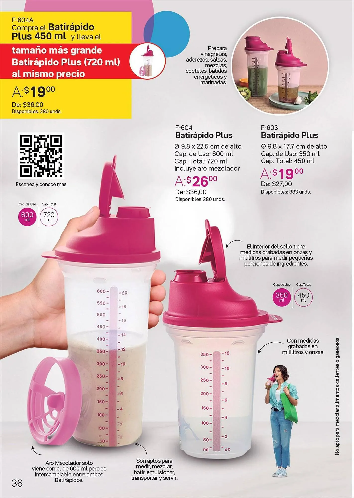 Catalogo de Catálogo Tupperware 7 de agosto al 25 de agosto 2023 - Pag 36