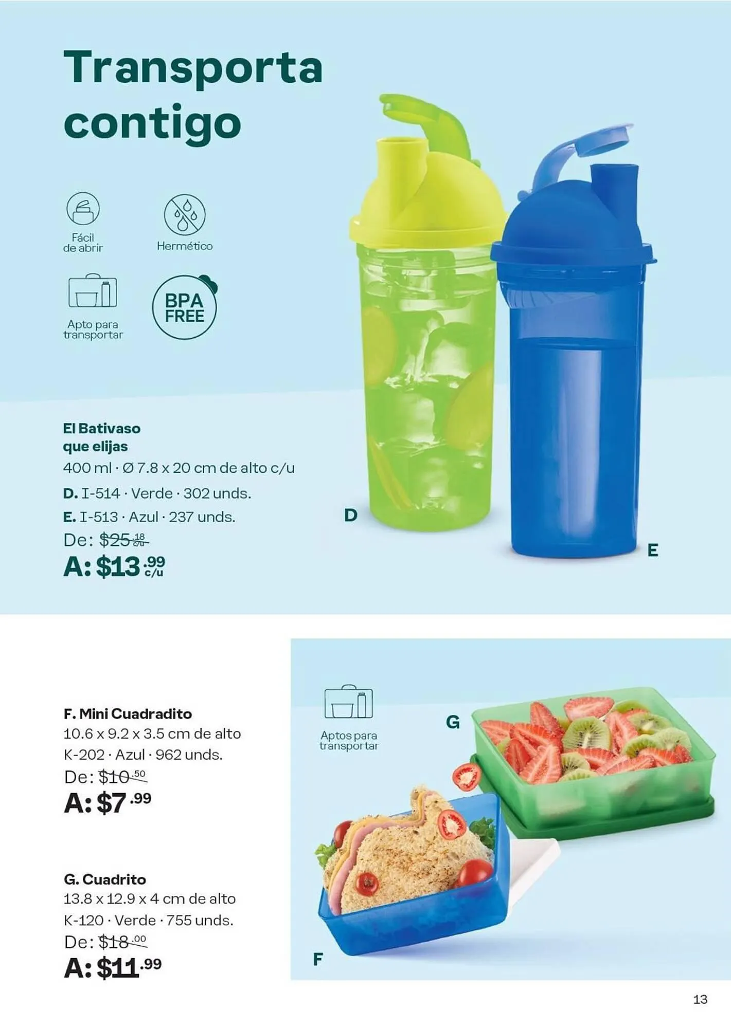 Catalogo de Catálogo Tupperware 24 de febrero al 22 de marzo 2024 - Pag 4