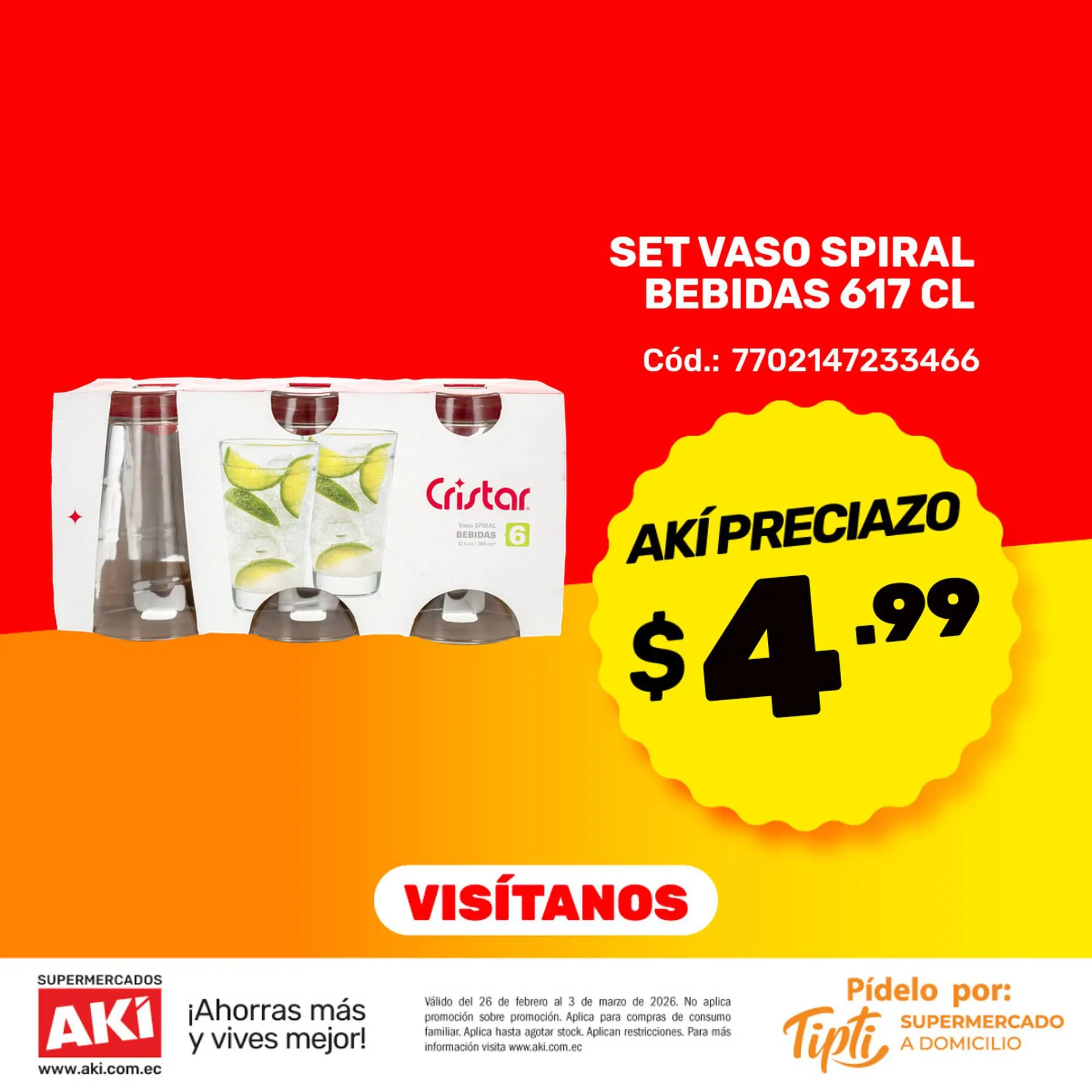 Catalogo de Catálogo Akí 3 de marzo al 3 de marzo 2026 - Pag 1