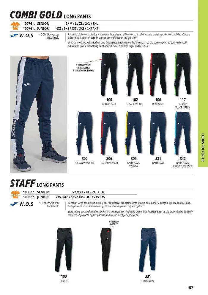 Catalogo de Teamwear Collection 2024  8 de mayo al 31 de diciembre 2024 - Pag 157