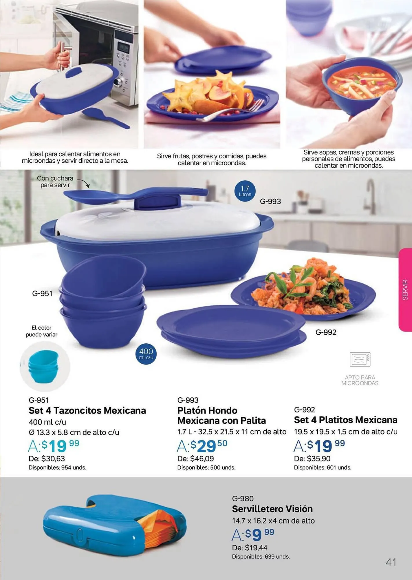 Catalogo de Catálogo Tupperware 6 de octubre al 31 de diciembre 2023 - Pag 41
