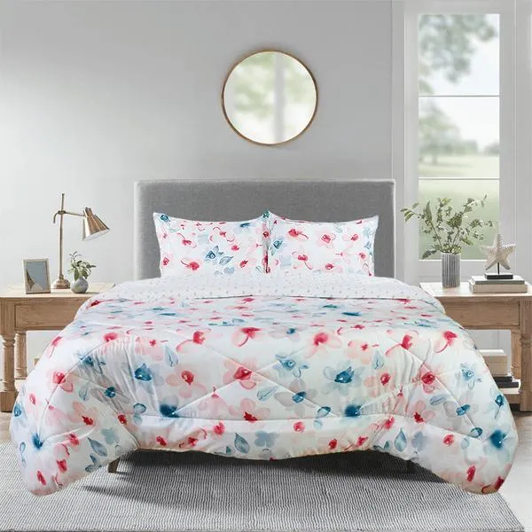 Edredon Alina Flores Twin