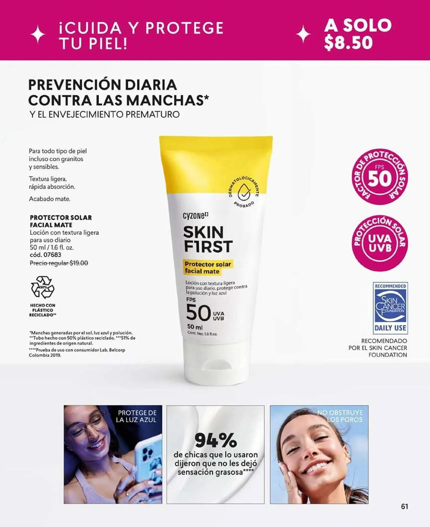 Catalogo de Catálogo Cyzone 26 de febrero al 15 de marzo 2024 - Pag 57