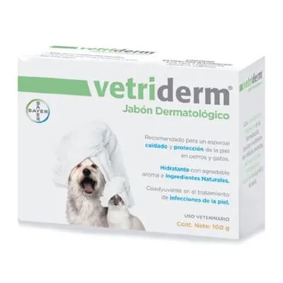 JABON VETRIDERM 100GR.