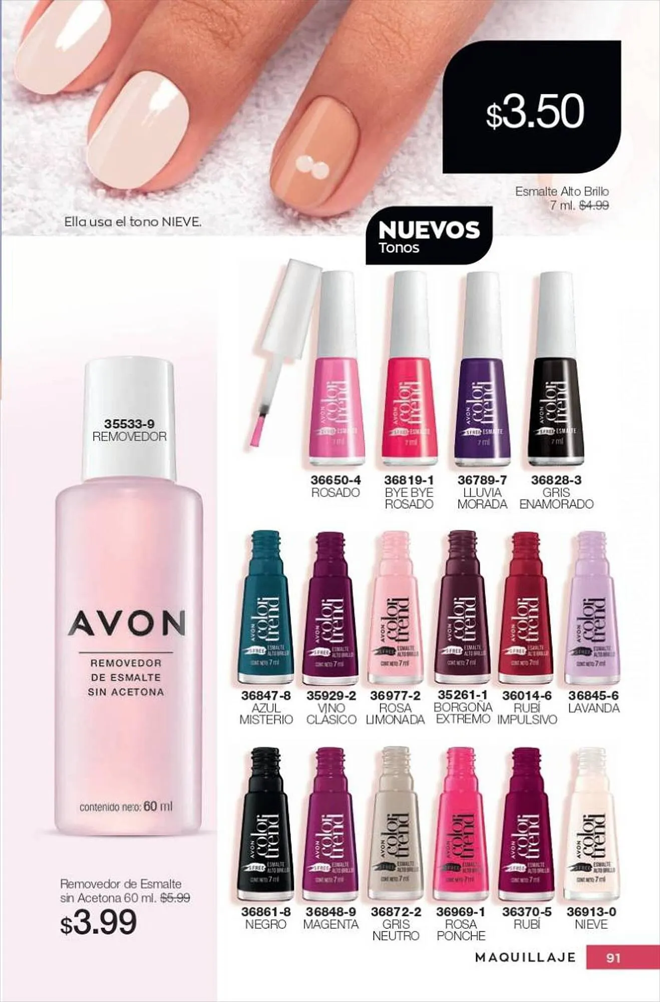 Catalogo de Catálogo AVON 31 de agosto al 2 de septiembre 2023 - Pag 91