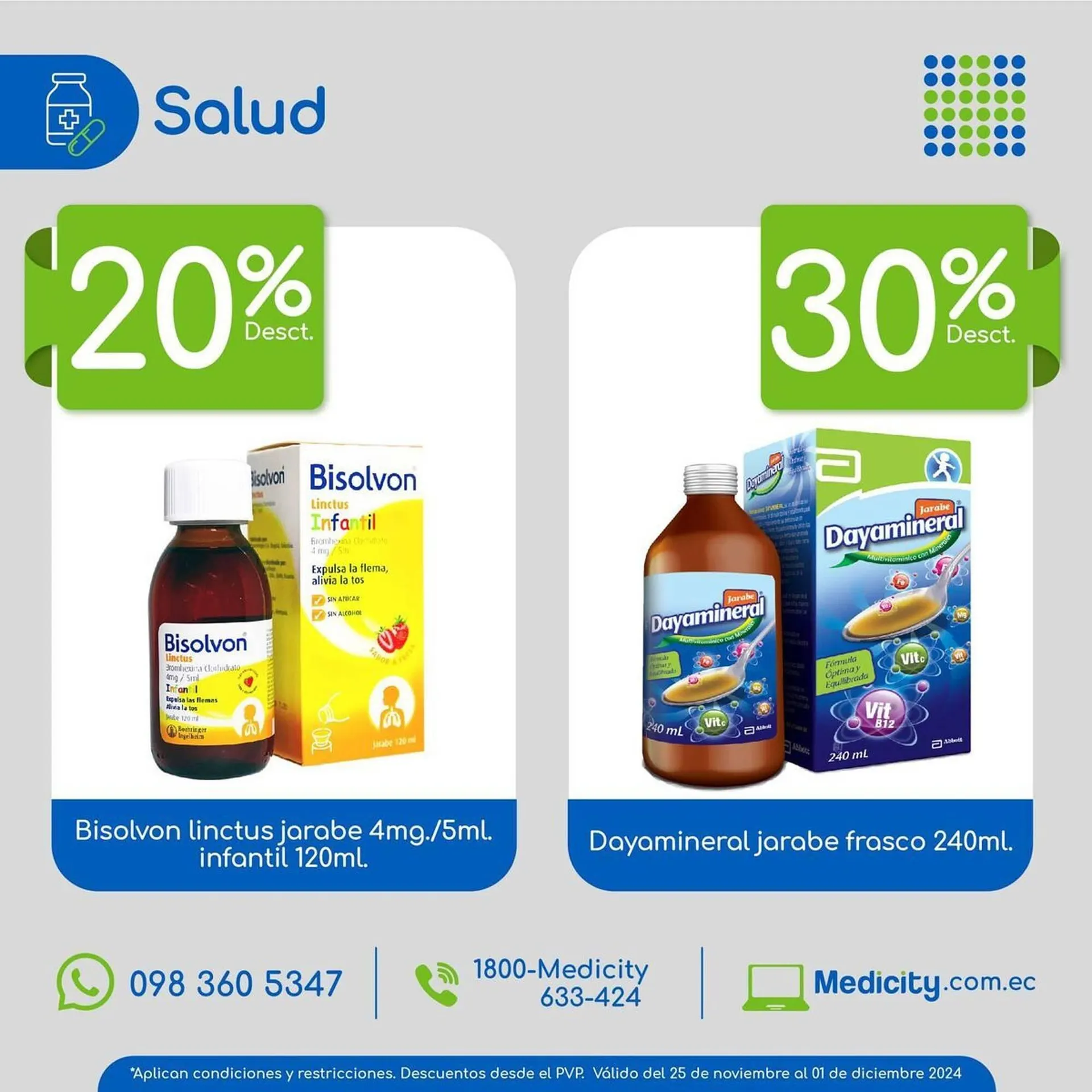 Catalogo de Catálogo Farmacias Medicity 27 de noviembre al 1 de diciembre 2024 - Pag 5