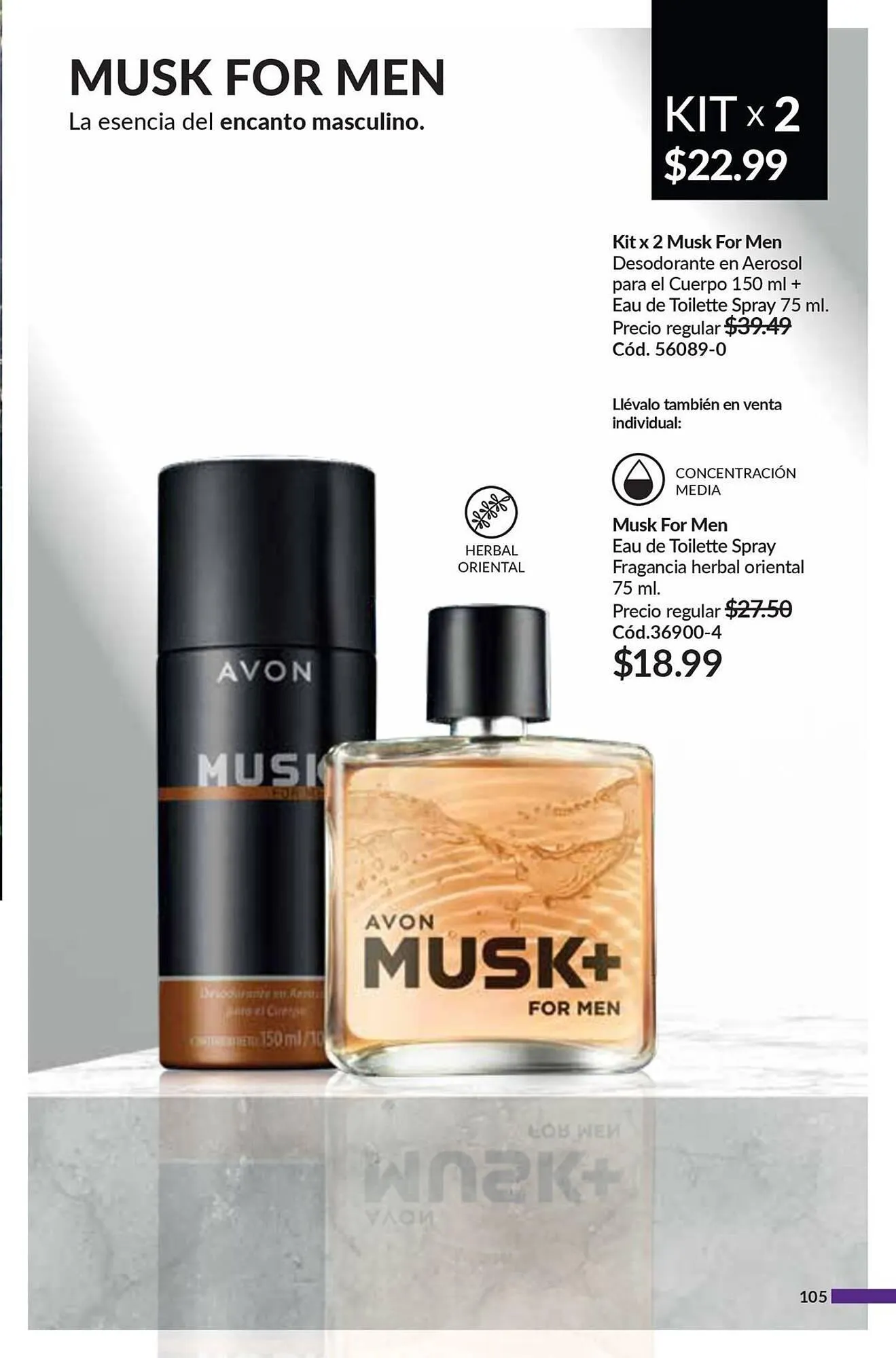Catalogo de Catálogo AVON 19 de abril al 10 de mayo 2024 - Pag 105