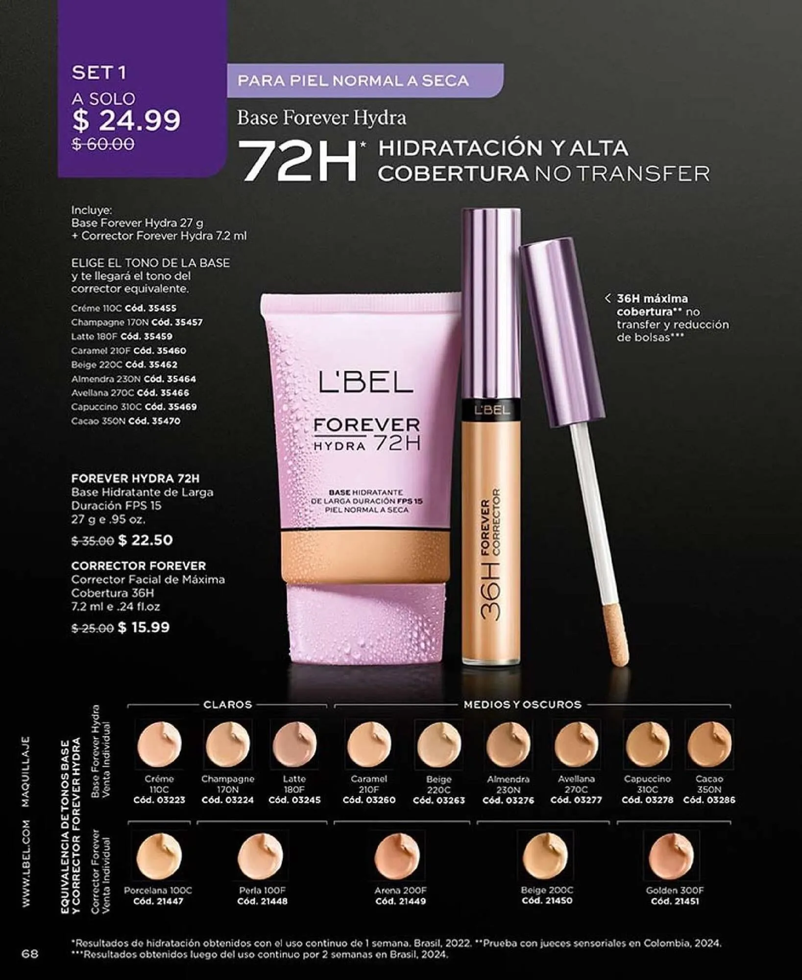 Catalogo de Catálogo L'bel 3 de enero al 28 de febrero 2025 - Pag 64