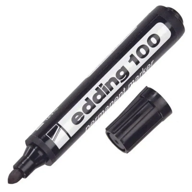MARCADOR PERMANENTE 1.5-3MM PTA REDONDA E-101