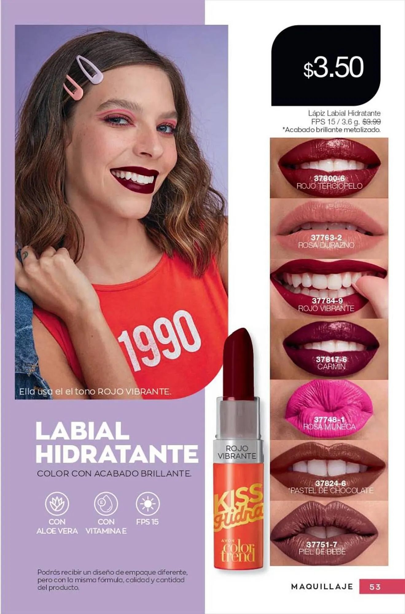 Catalogo de Catálogo AVON 31 de agosto al 30 de septiembre 2023 - Pag 53