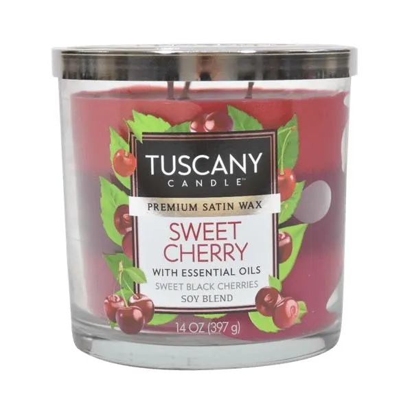 Vela Tuscany Candle Sweet Cherry