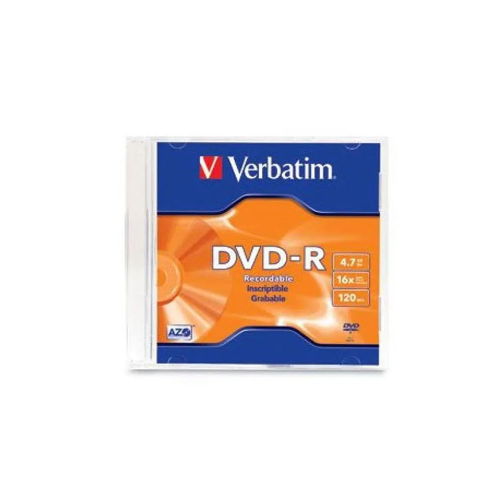 DVD-R VERBATIM Caja Acrílica