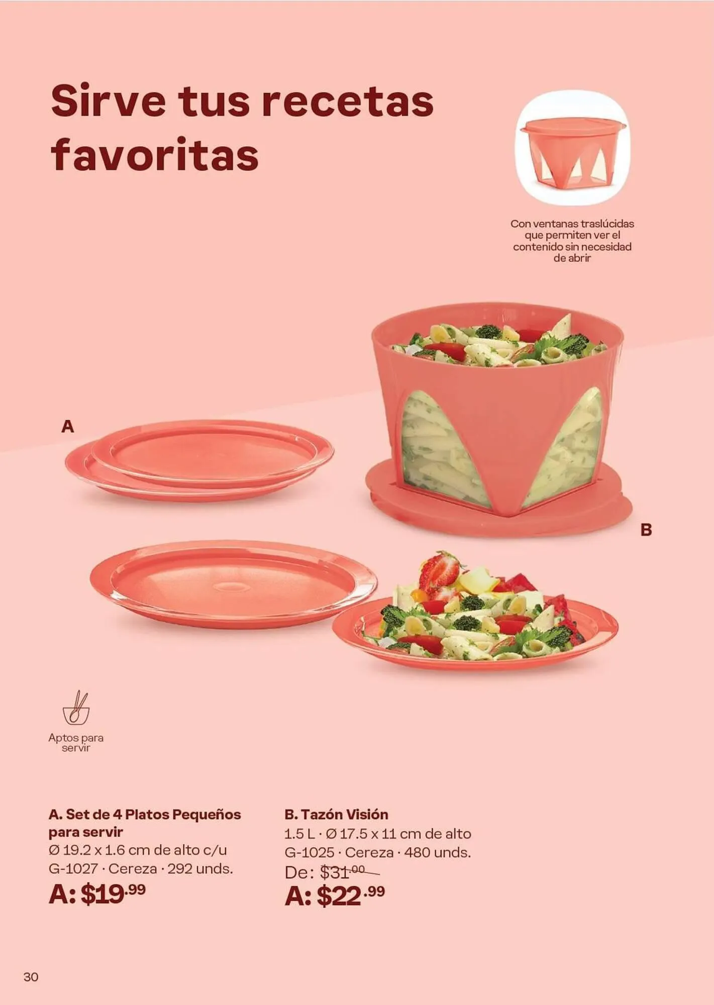 Catalogo de Catálogo Tupperware 24 de febrero al 22 de marzo 2024 - Pag 22