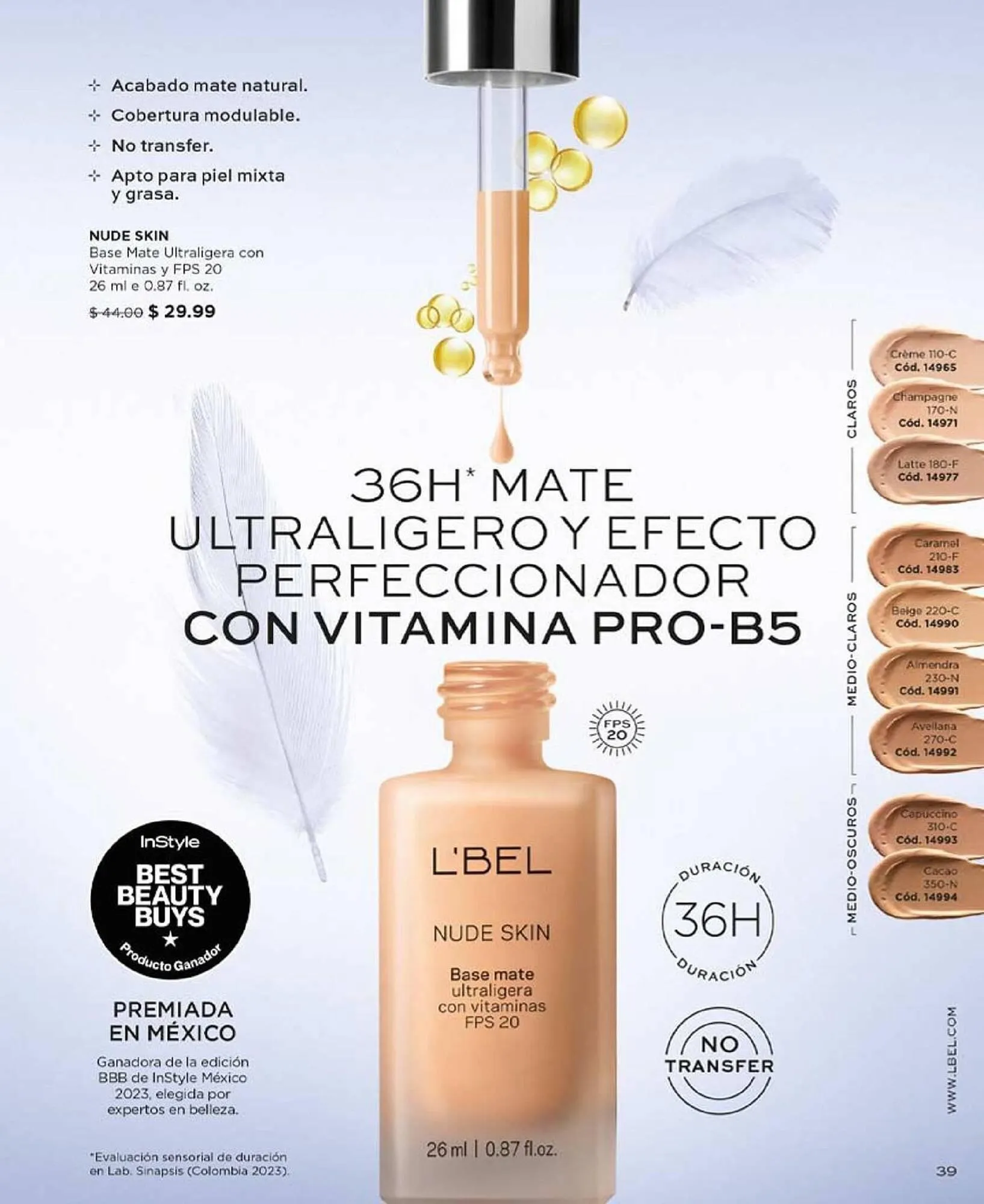 Catalogo de Catálogo L'bel 8 de abril al 15 de mayo 2024 - Pag 32