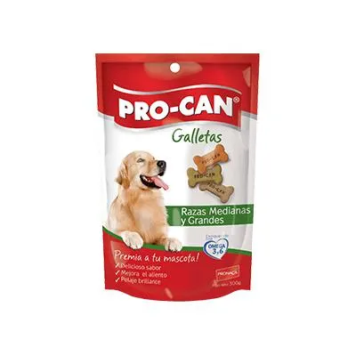 PROCAN GALLETAS PERRO RAZA MEDIANTE Y GRANDE