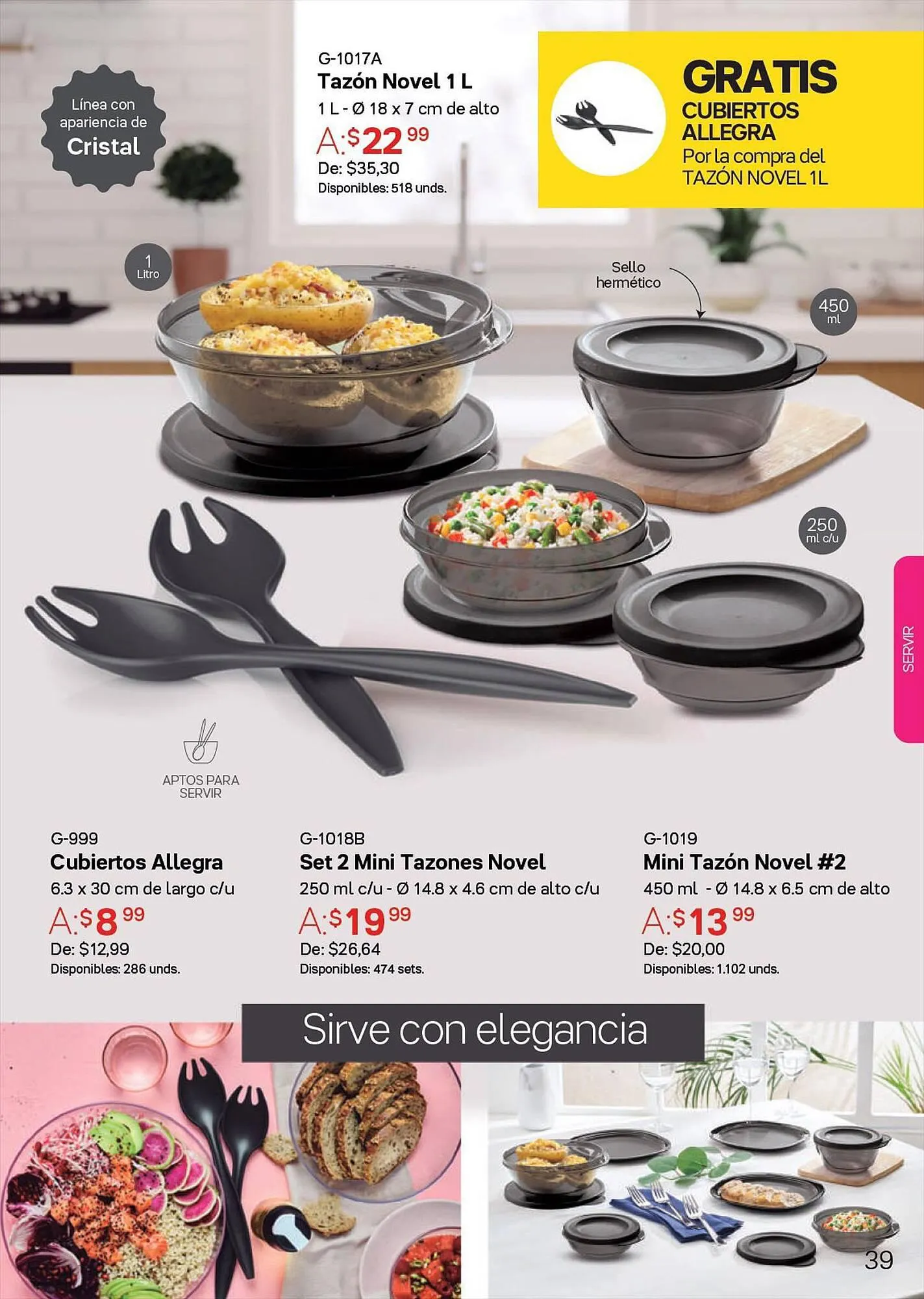 Catalogo de Catálogo Tupperware 28 de septiembre al 11 de octubre 2023 - Pag 39