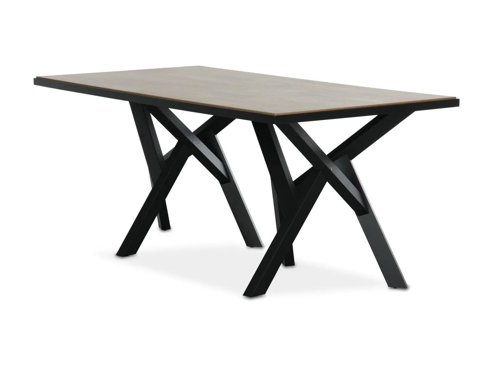 Mesa Comedor Calabria Rect C/Negro-Heura