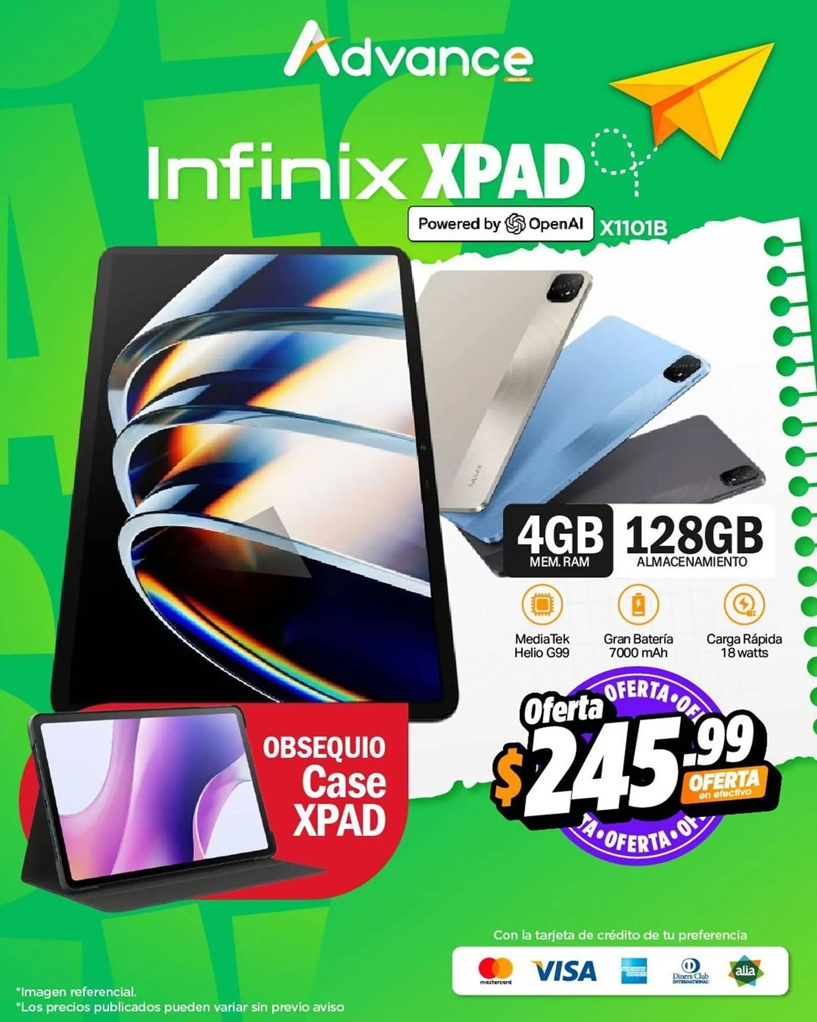 Catalogo de Catálogo Advance 20 de abril al 30 de abril 2026 - Pag 1