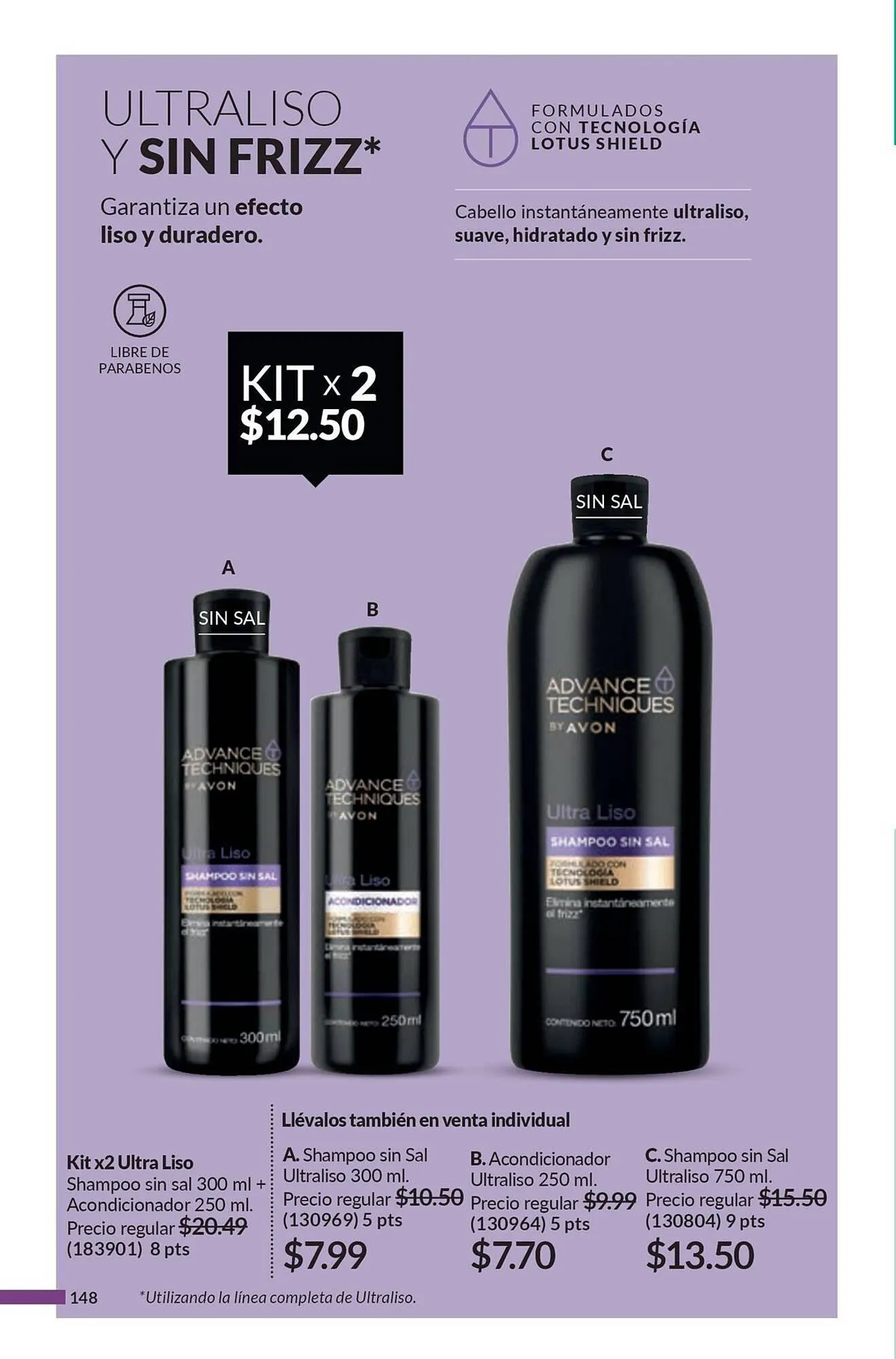 Catalogo de Catálogo AVON 20 de diciembre al 8 de febrero 2025 - Pag 148