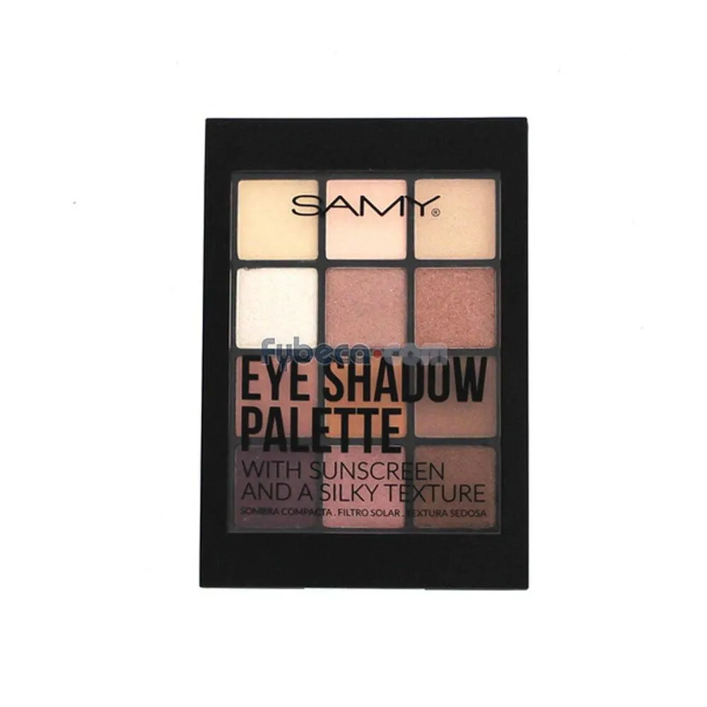 Sombras Para Ojos Samy Eye Shadow Palette Unidad