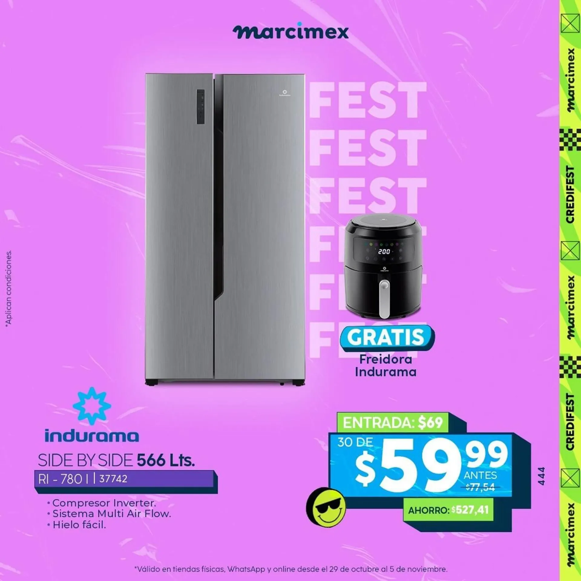 Catalogo de Catálogo Marcimex 29 de octubre al 5 de noviembre 2024 - Pag 4