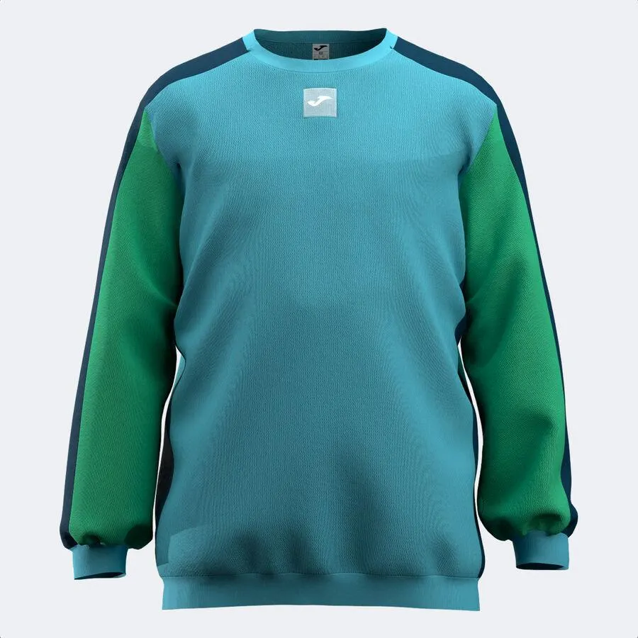 Sudadera junior Kids Camp azul verde marino