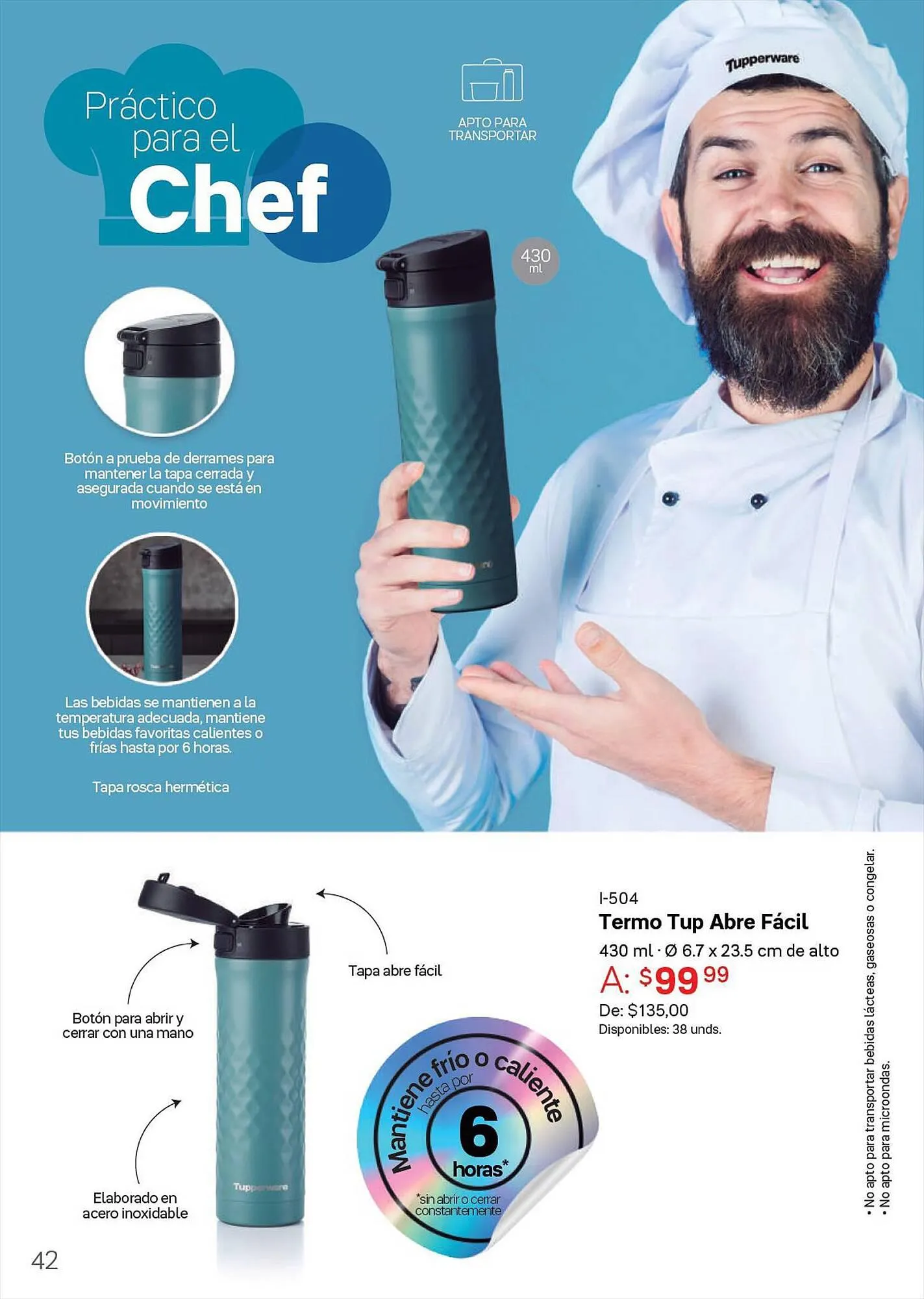 Catalogo de Catálogo Tupperware 5 de septiembre al 10 de septiembre 2023 - Pag 42
