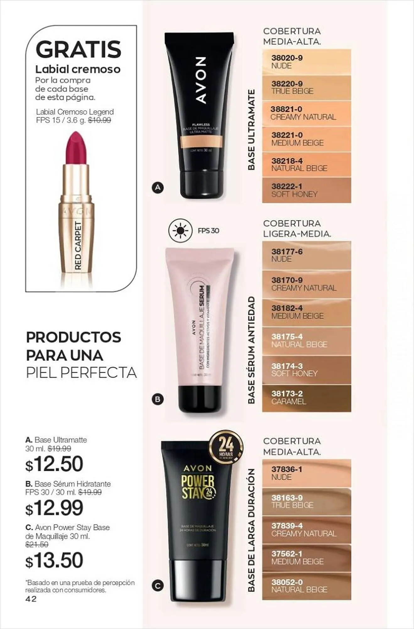 Catalogo de Catálogo AVON 31 de agosto al 2 de septiembre 2023 - Pag 42
