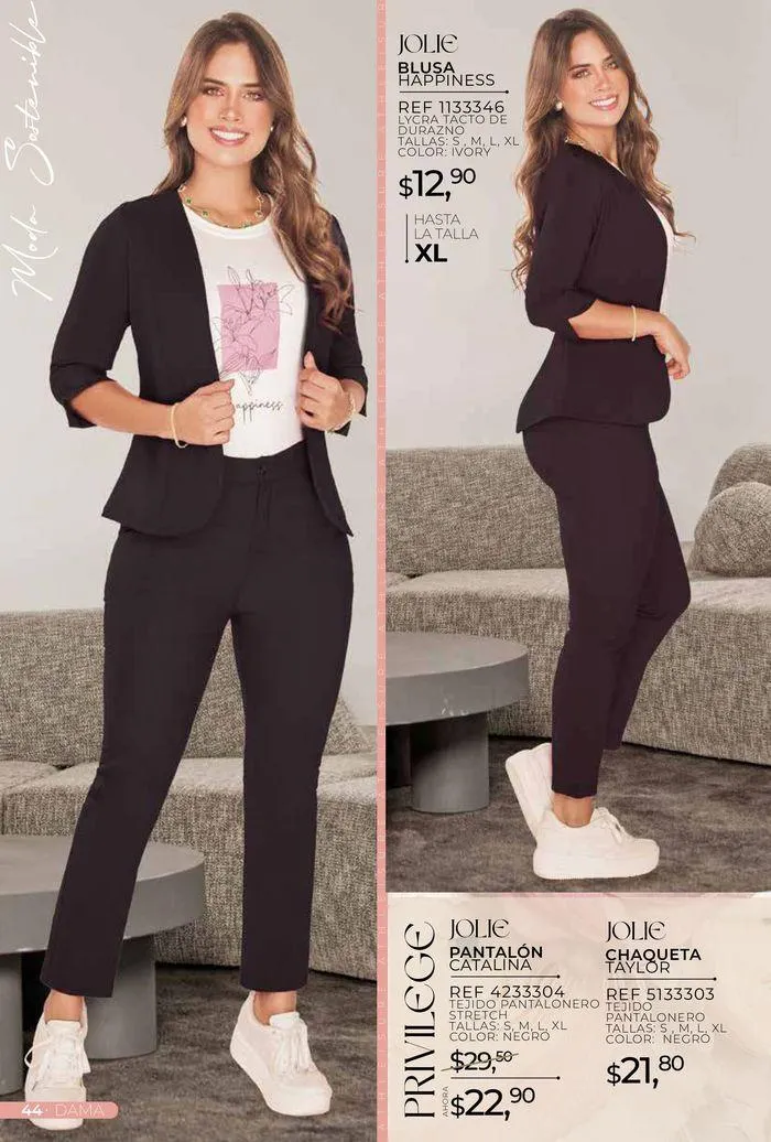 Catalogo de Moda Sostenible  11 de septiembre al 2 de octubre 2024 - Pag 44
