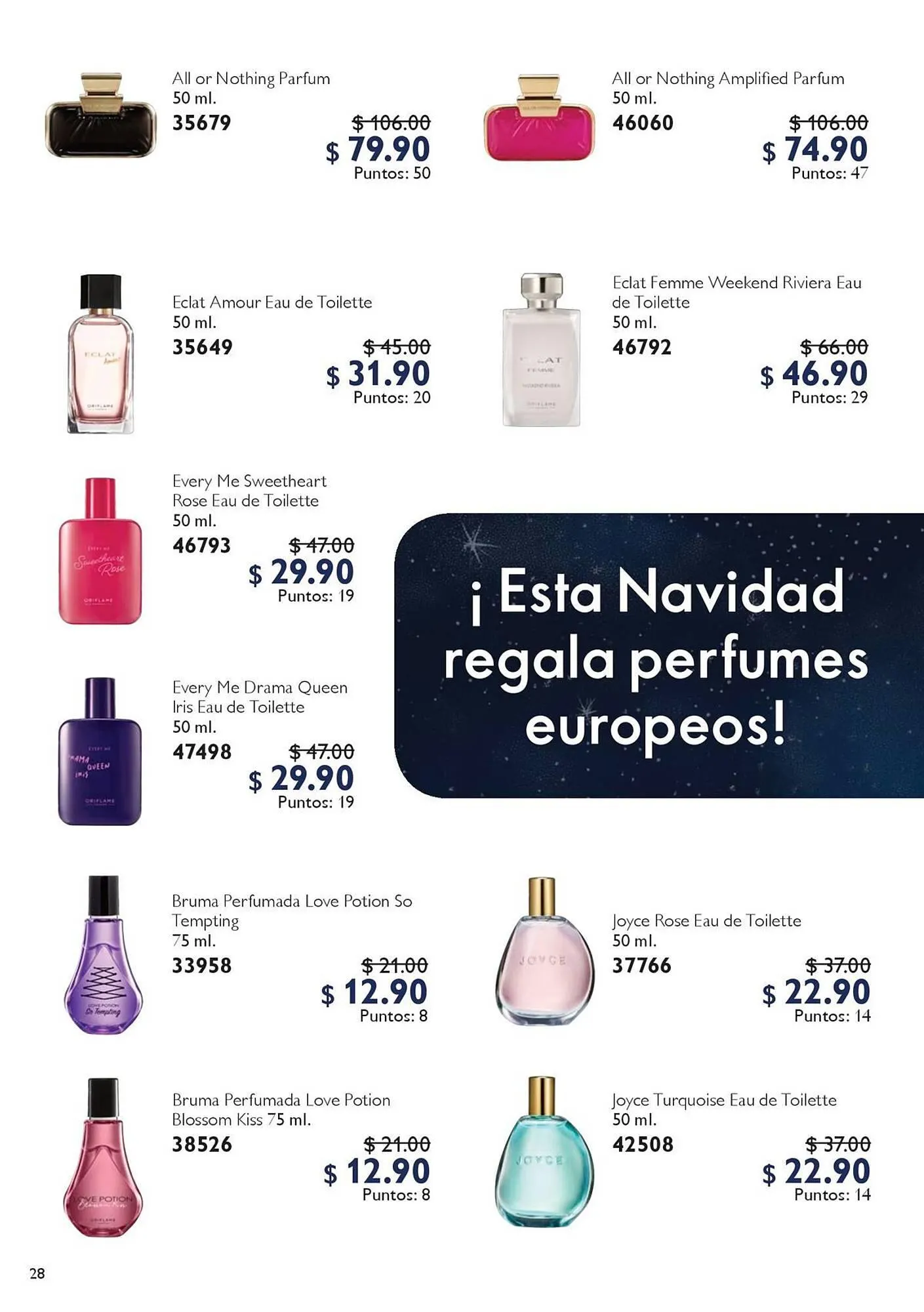 Catalogo de Catálogo Oriflame 6 de diciembre al 26 de diciembre 2025 - Pag 28