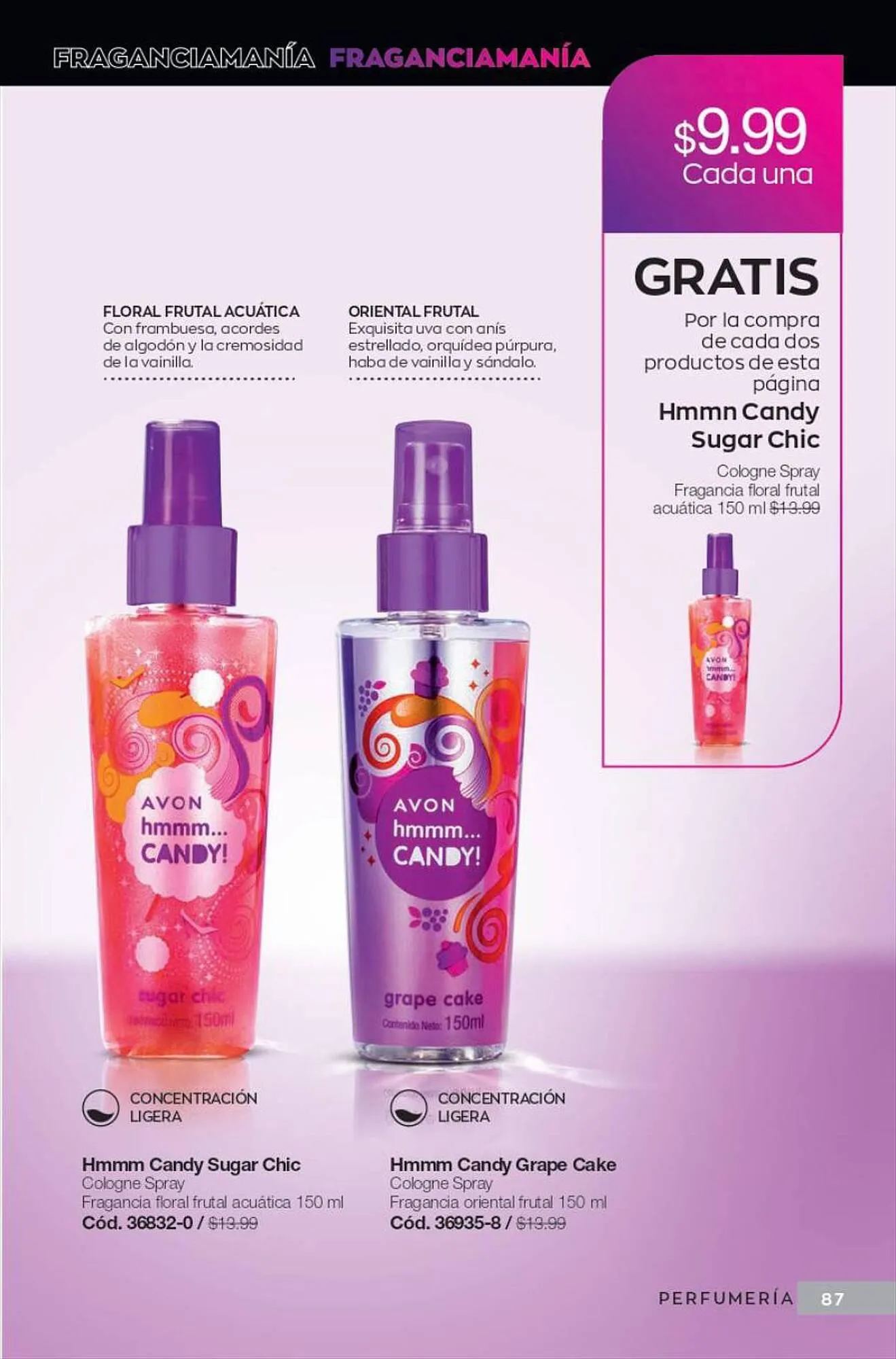 Catalogo de Catálogo AVON 31 de agosto al 30 de septiembre 2023 - Pag 87