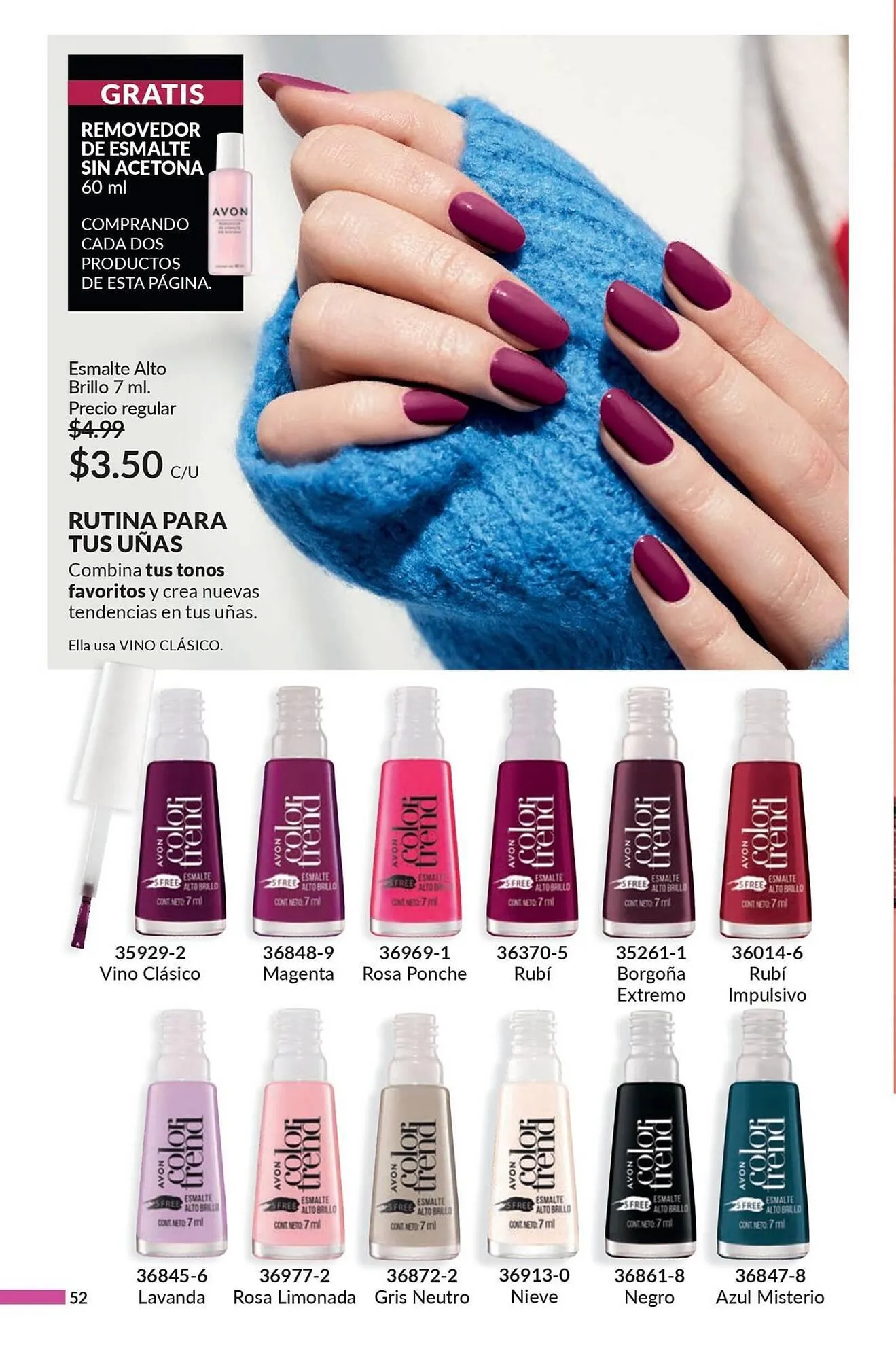 Catalogo de Catálogo AVON 25 de abril al 13 de mayo 2024 - Pag 52