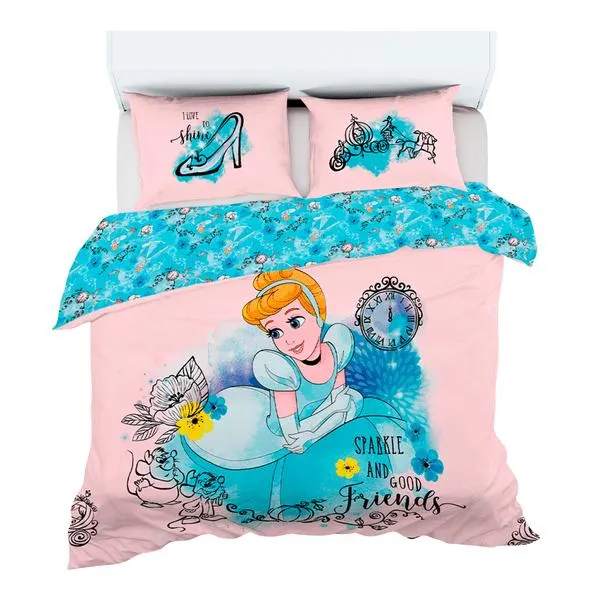 Edredón Infantil Cenicienta Full
